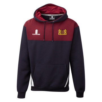 Blade Hoody : Navy / Maroon / White